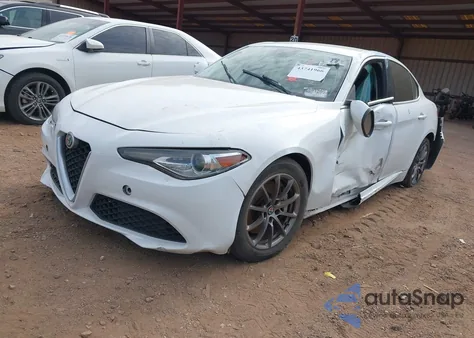 2017 Alfa Romeo Giulia Rwd from USA, damaged, VIN ZARFAEBN5H7540336